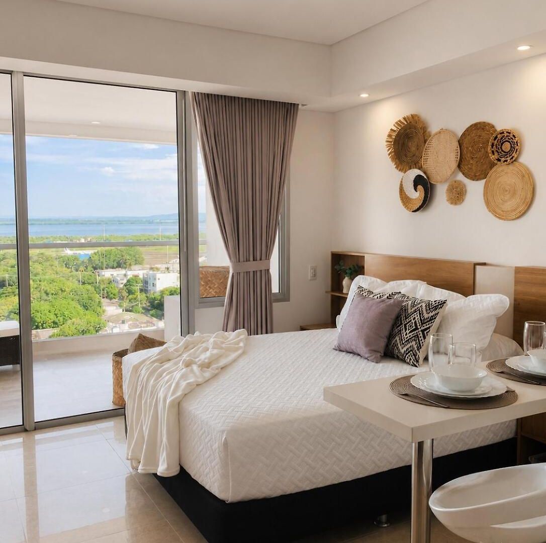 Apartamento Vistas Al Caribe, Magia De La Ciénaga Piso 12 Cartagena